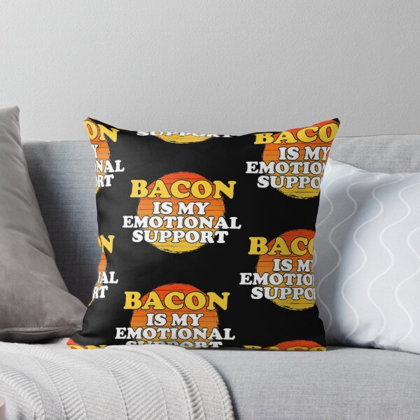 Item preview, Bacon Is My Emotional Support designed and sold by Chubuter.