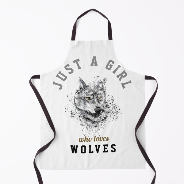 Item preview, Just A Girl Who Loves Wolves designed and sold by TINASTORESHOPE.