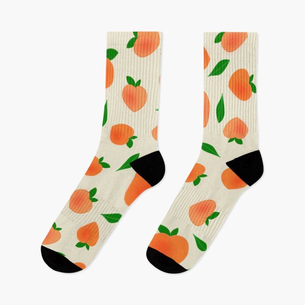 Item preview, Peach Fruit Summer Pattern  designed and sold by Miss Tea Positive.