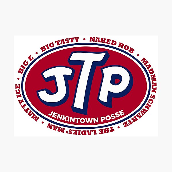 Item preview, JTP! - Jenkintown Posse Vintage Logo designed and sold by Vertigo Creative.