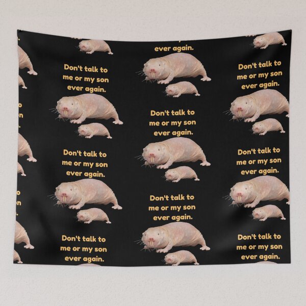Item preview, Dont talk to me or my son ever again. - Parent and Son mole rat designed and sold by Redga.