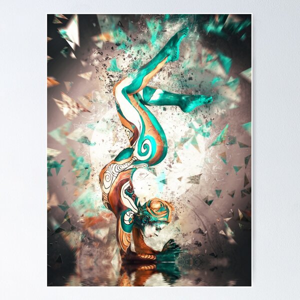Item preview, Yoga explosion designed and sold by Julie Boehm.