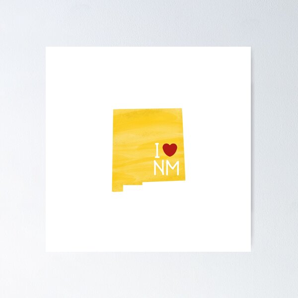 Item preview, New Mexico NM State Watercolor designed and sold by owliedesign.