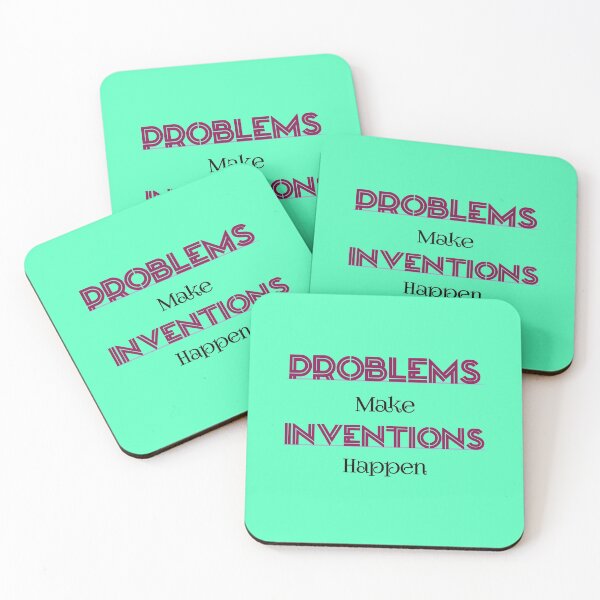 Item preview, Problems Make Inventions Happen designed and sold by Curator Nation.