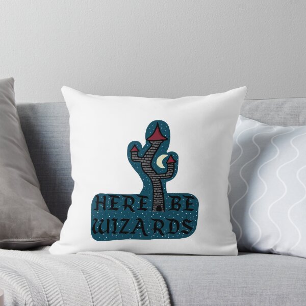 Item preview, HERE BE WIZARDS designed and sold by PipPopPaul.
