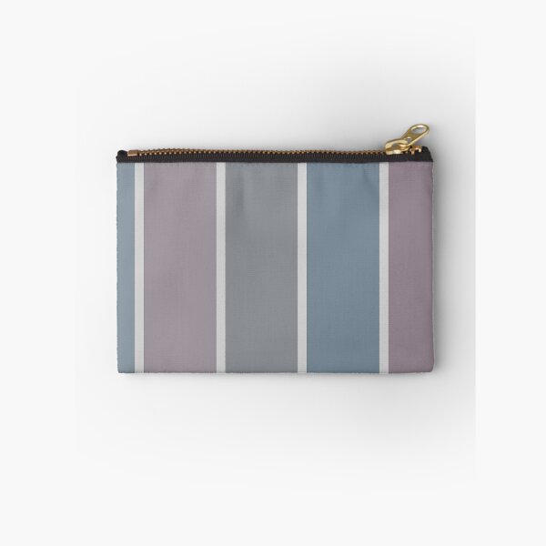 Item preview, Symmetric Vertical Stripes in Mettalic Blue, Pink, and Gray designed and sold by squishyrainbow.