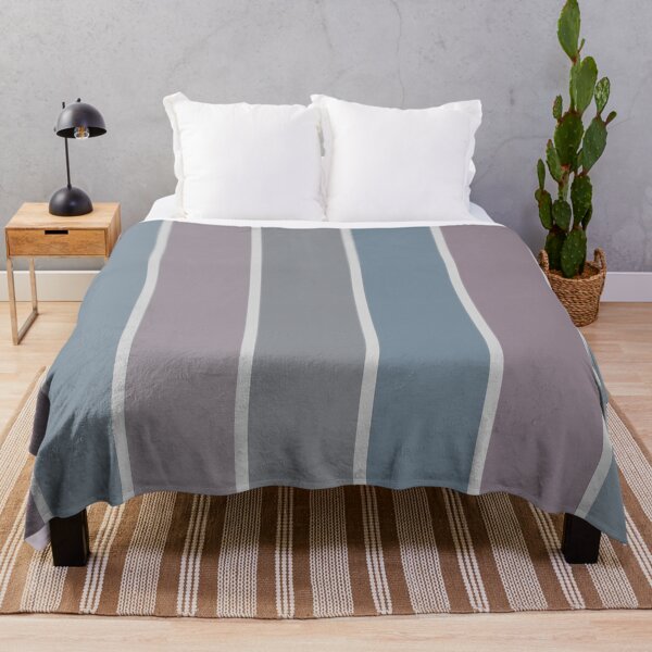 Item preview, Symmetric Vertical Stripes in Mettalic Blue, Pink, and Gray designed and sold by squishyrainbow.