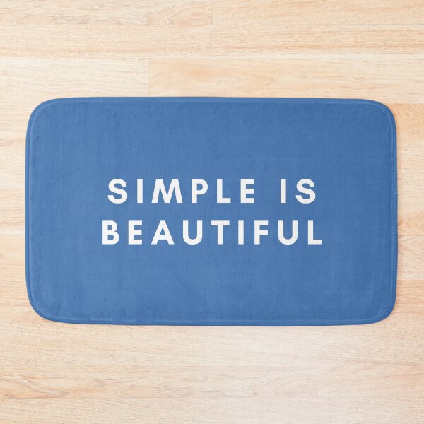 Item preview, Simple is Beautiful designed and sold by ArtStore20.