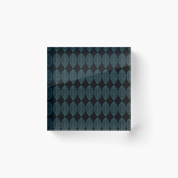 Item preview, Dark Scandinavian Leaf designed and sold by HintofNature.