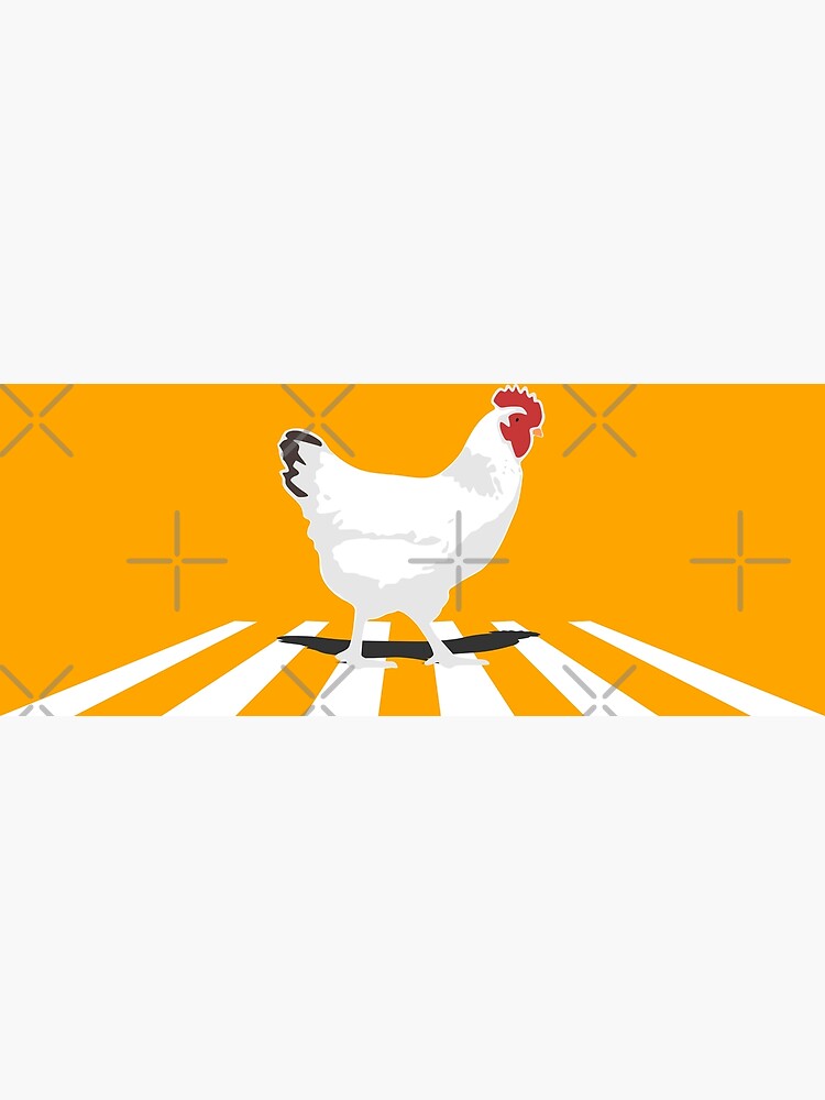 "Chicken Crossing Road" Poster for Sale by Yeaha | Redbubble