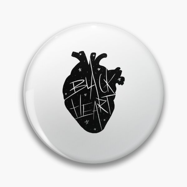 Item preview, Black heart designed and sold by BlizzDesign.