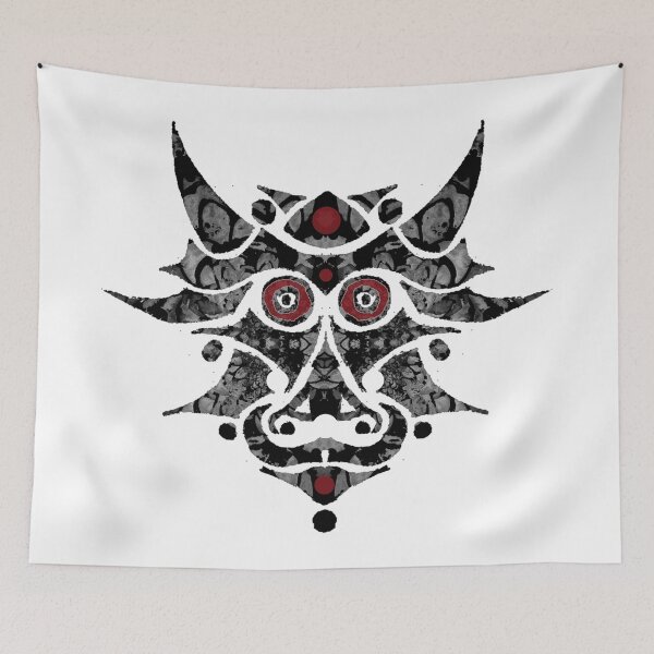 Item preview, Demon Cow Mask designed and sold by Sebastian Grafmann.