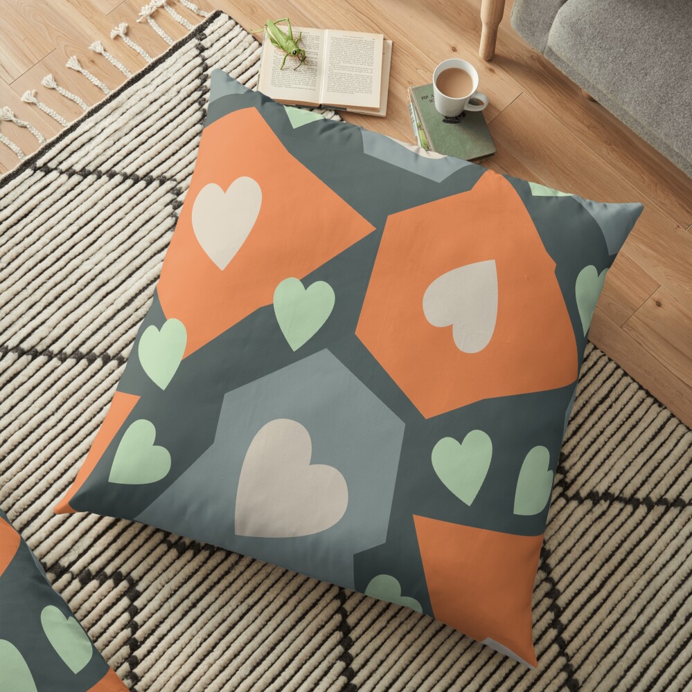 Seeds of Life Floor Pillow