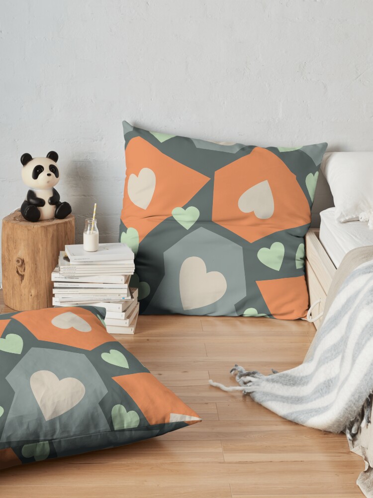 Alternate view of Seeds of Life Floor Pillow