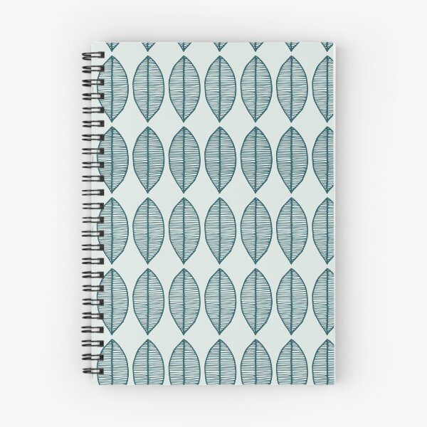 Item preview, Minty Scandi Leaf Pattern designed and sold by HintofNature.
