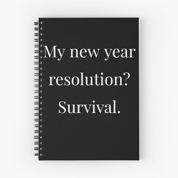 Item preview, My new year resolution? designed and sold by Zilch-o.