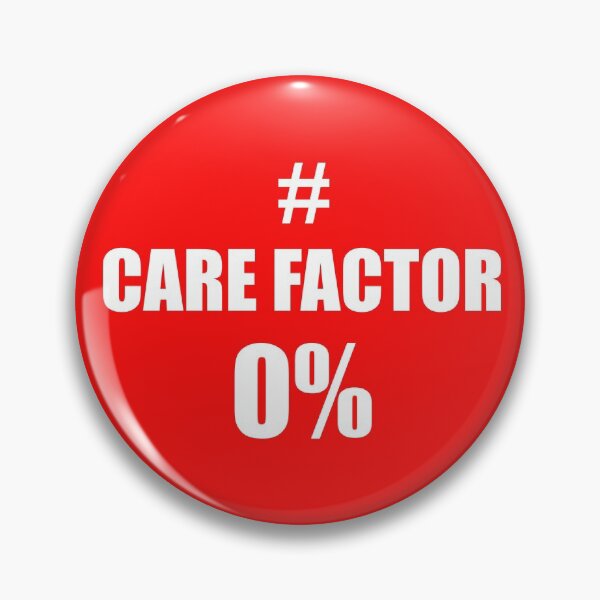 Item preview, Care Factor of ZERO% designed and sold by RocketshSD.