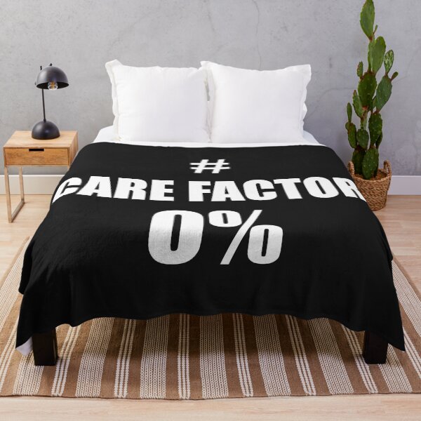 Item preview, Care Factor of ZERO% designed and sold by RocketshSD.