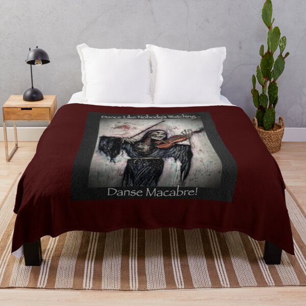 Aperçu de l'œuvre Dansez comme personne ne vous regarde ... Danse Macabre! Art par W. Fraser, thehauntingofus.com créée et vendue par TheHauntingofUs.
