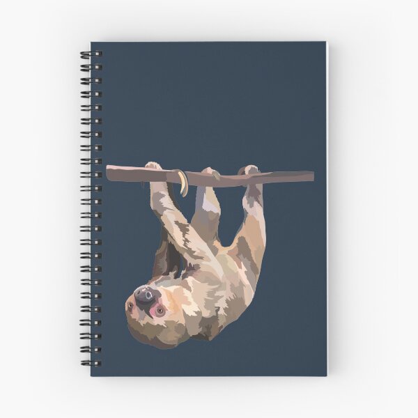 Item preview, T is for Two Toed Sloth,Two-Toed Sloth Artwork – Gentle Mammal Illustration and Tropical Wildlife Design designed and sold by PrettylittlepastelUk.