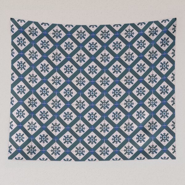 Item preview, Floor Series: Peranakan Tiles 41 designed and sold by guoshengz.