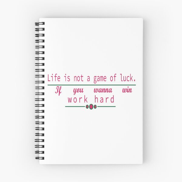 Item preview, Life is not a Game of Luck designed and sold by WealthIsHealth.