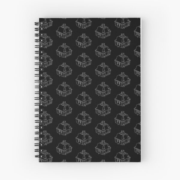 Item preview, Mechanical Keyboard Cherry MX Switch Technical Line Drawing Black and White Pattern designed and sold by Charredsky.
