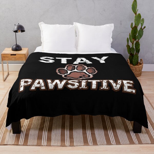 Item preview, Funny Dog Stay Positive Pun Gifts for Dog Lovers designed and sold by The Full Cart.