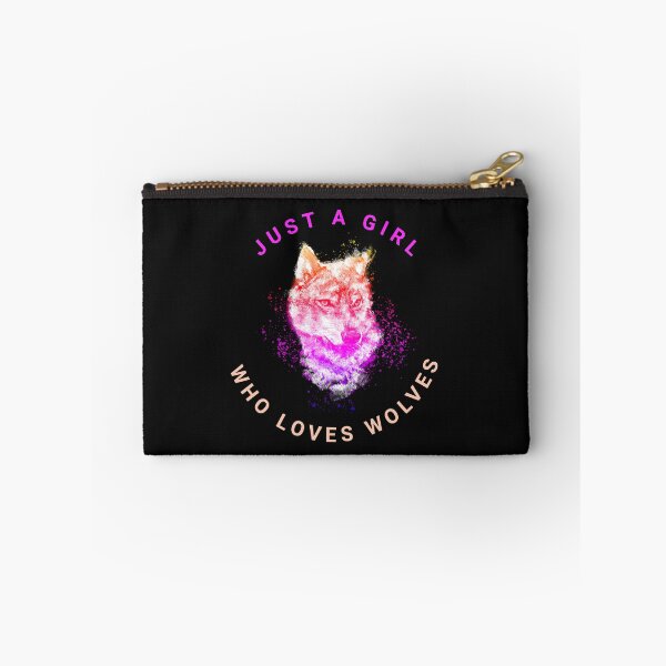 Item preview, Just A Girl Who Loves Wolves designed and sold by TINASTORESHOPE.