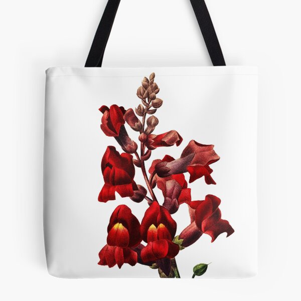 Item preview, Dragon Flower Vintage Retro Art Botanical Illustration designed and sold by HumanlineImages.