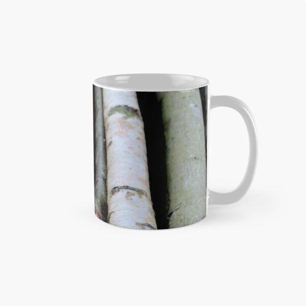Item preview, Birch logs in a forest designed and sold by chihuahuashower.