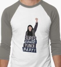 Super Sonic Punch - Cisco Baseball ¾ Sleeve T-Shirt