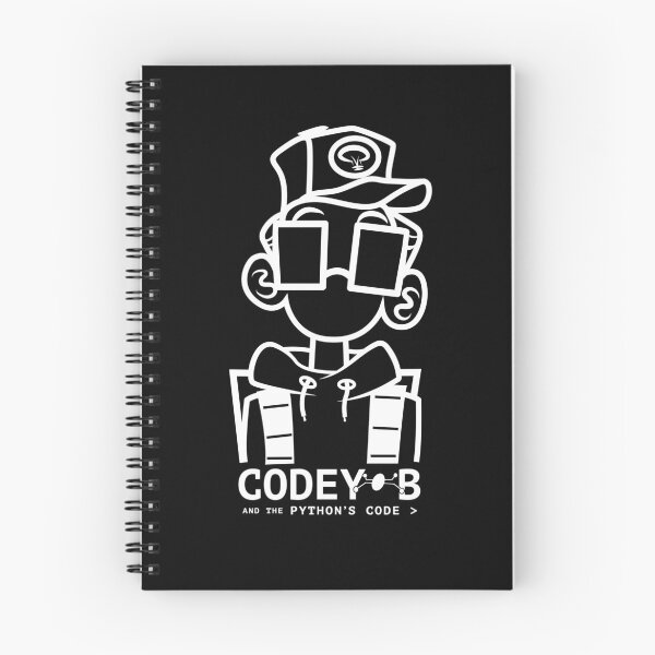 Artikelvorschau, Codey-B und der Python-Code - Codey-B! entworfen und verkauft von CodeyBWorld.