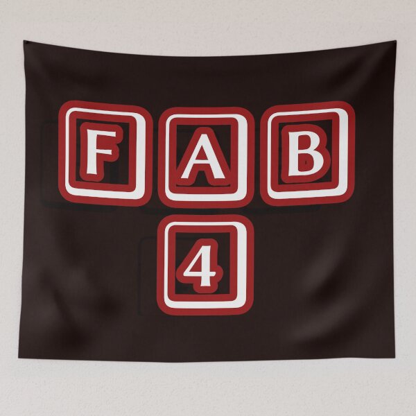 Item preview, Fab 4 designed and sold by QuotesDogma.