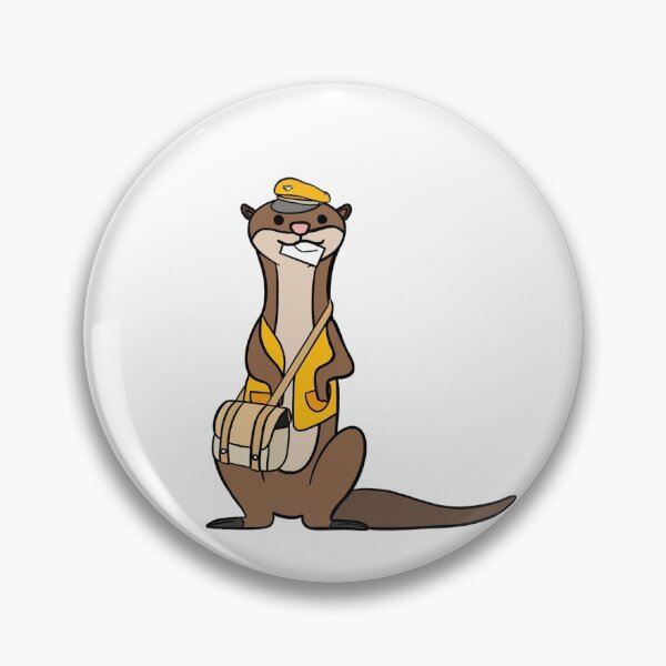 Item preview, Crescent City Messenger Otter designed and sold by Marissa Dai.