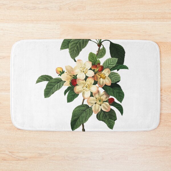 Item preview, Apple Blossom Flower Vintage Retro Art Botanical Illustration designed and sold by HumanlineImages.