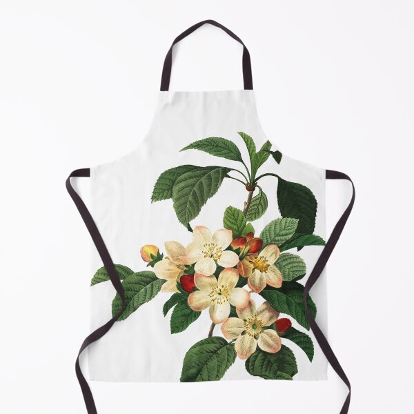 Item preview, Apple Blossom Flower Vintage Retro Art Botanical Illustration designed and sold by HumanlineImages.