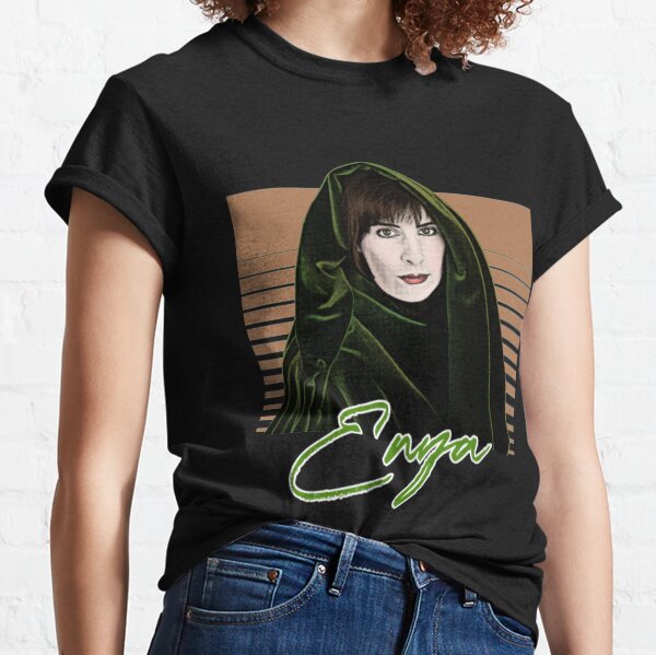Enya T-ShirtEnya _ Retro 80s Style Aesthetic Design Classic T-Shirt