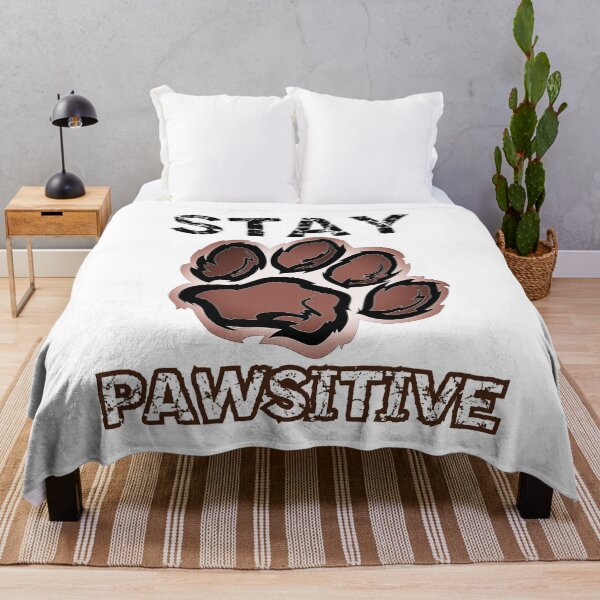 Item preview, Funny Dog Stay Positive Pun Gifts for Dog Lovers designed and sold by The Full Cart.