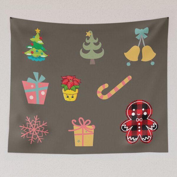 Item preview, Sticker Pack Christmas Ornaments and presents designed and sold by joanaoberg.