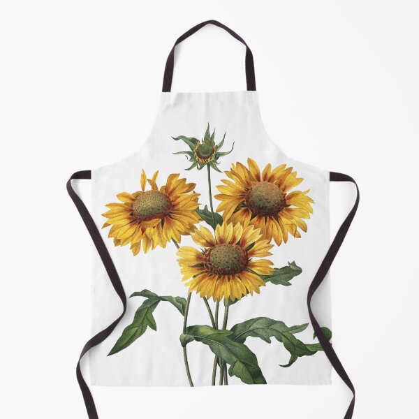 Item preview, Gaillardia or Blanket Flower Vintage Retro Art Botanical Illustration designed and sold by HumanlineImages.