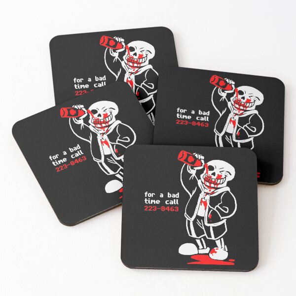 Item preview, Undertale Video Game Sans For A Bad Time Call 223-8463 designed and sold by PhyllisCindy6.