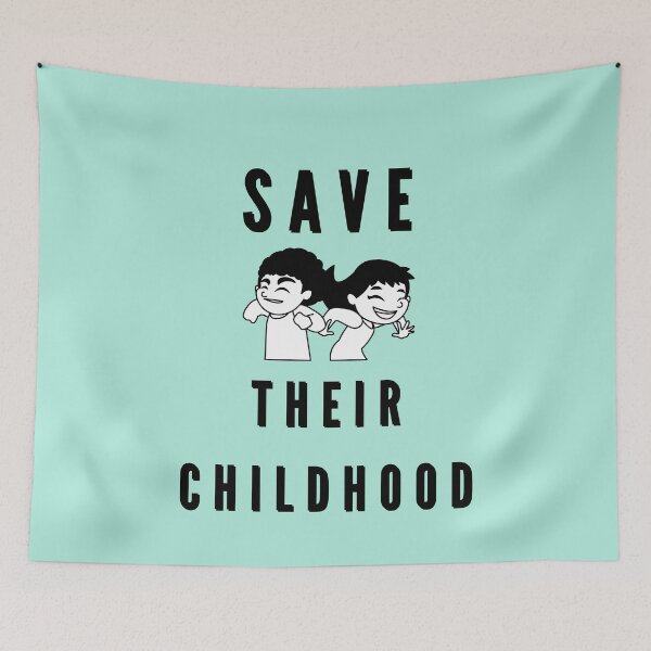 Item preview, Save their Childhood from Pedophiles designed and sold by TheSourceWithin.