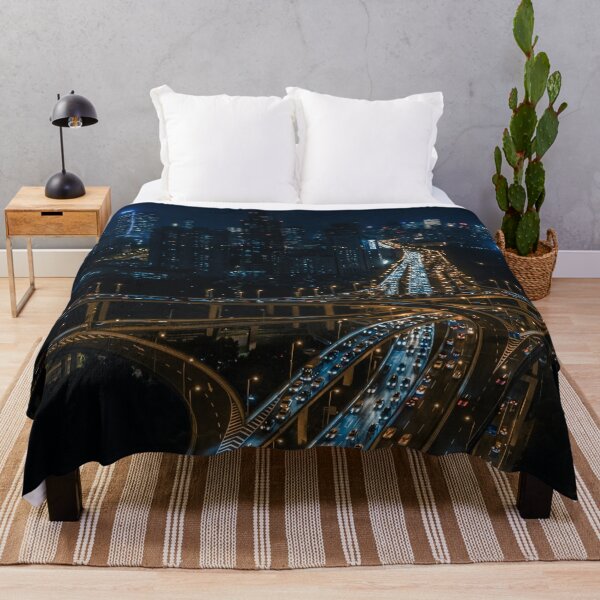 Item preview, A river of cars in Shanghai designed and sold by csbvisuals.