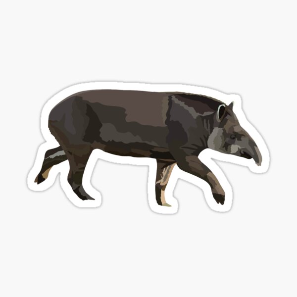 Item preview, S is for South American Tapir  designed and sold by thezoogirl.