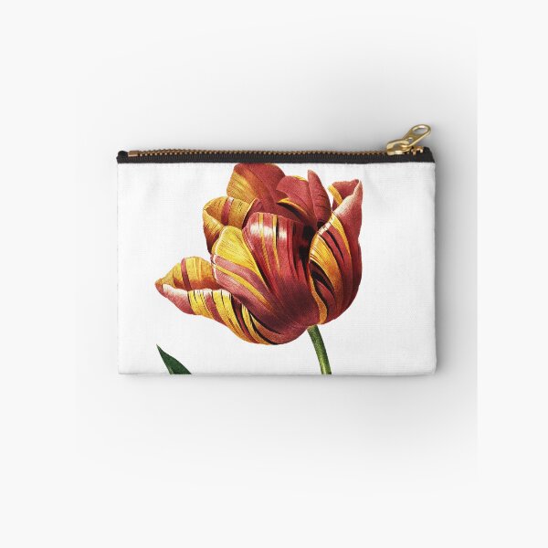 Item preview, Big Tulip Vibrant Flower Vintage Retro Art Botanical Illustration designed and sold by HumanlineImages.