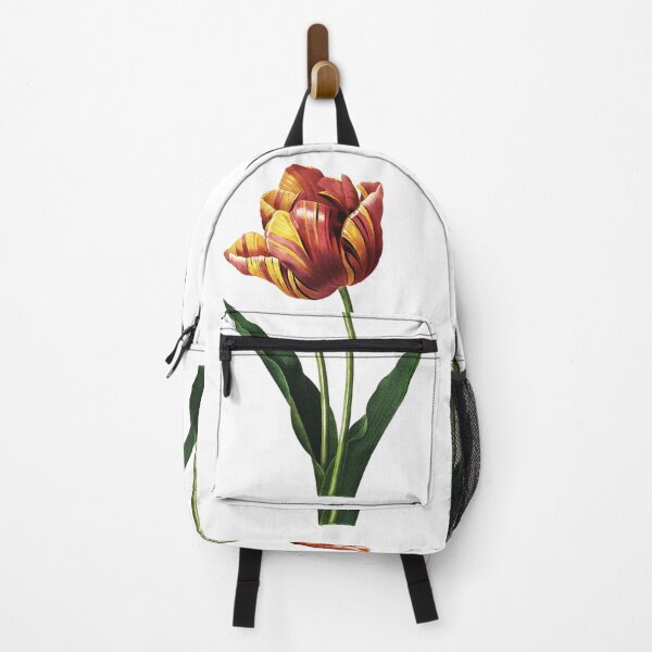 Item preview, Big Tulip Vibrant Flower Vintage Retro Art Botanical Illustration designed and sold by HumanlineImages.