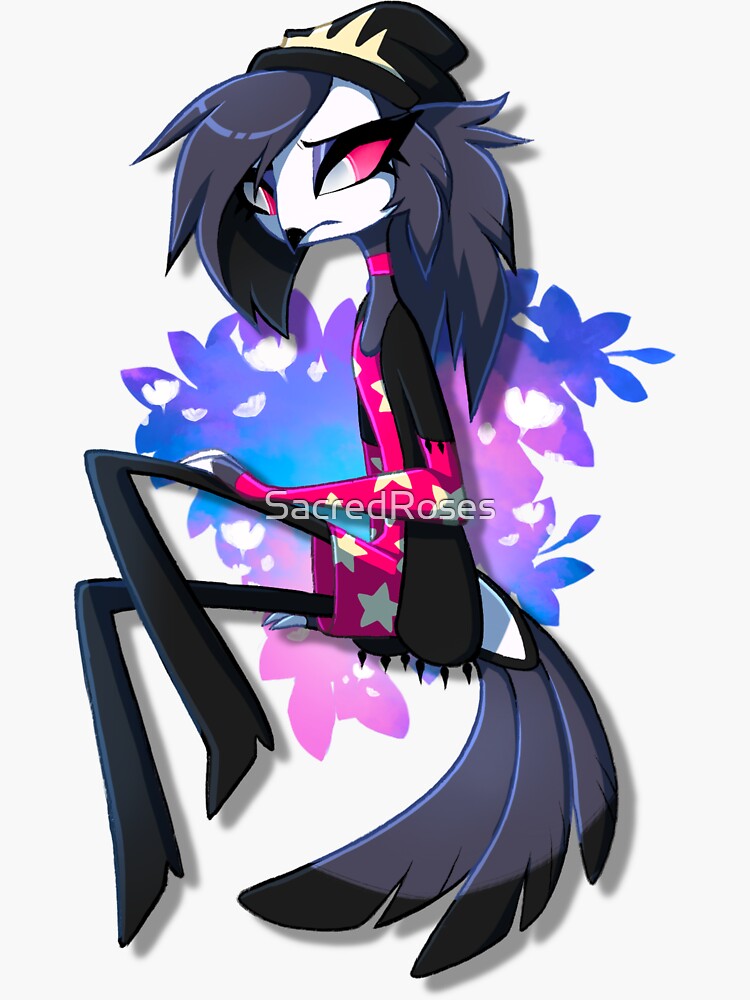 "Helluva Boss Octavia" Sticker by SacredRoses | Redbubble