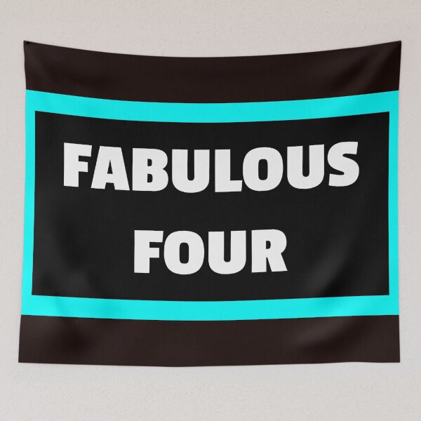 Item preview, Fabulous Four designed and sold by QuotesDogma.