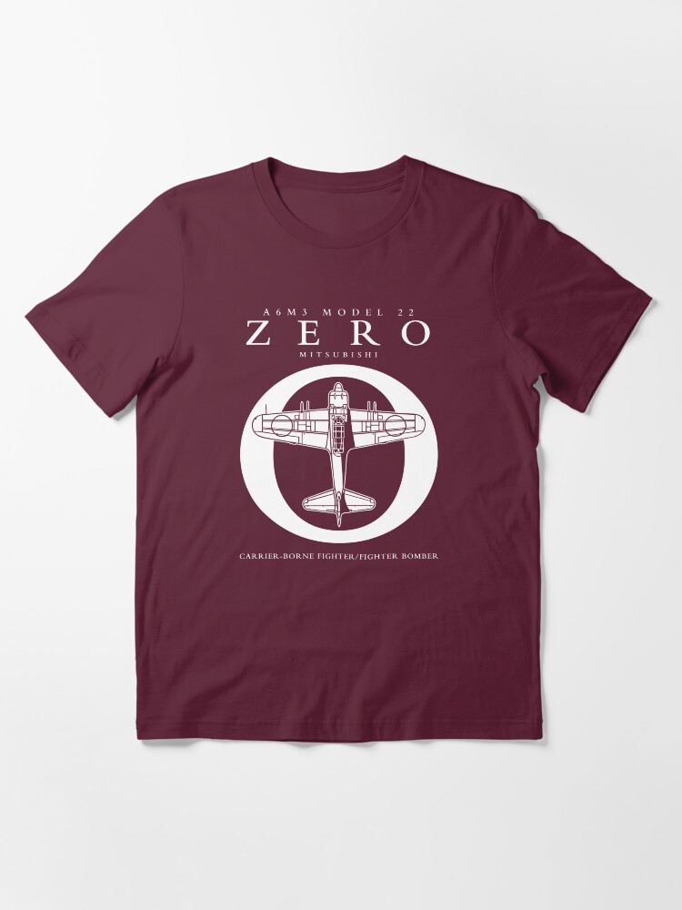 Alternate view of Mitsubishi Zero! Banzai! Essential T-Shirt